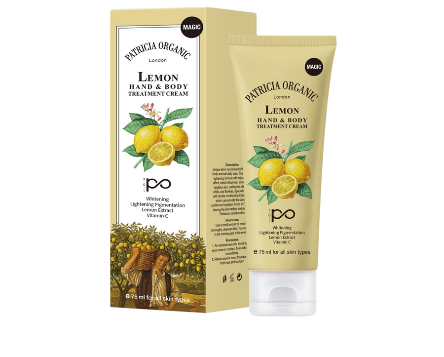Lemon Magic Hand & Body Treatment Cream – Patricia Organic London
